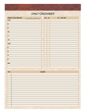 Planner Pads